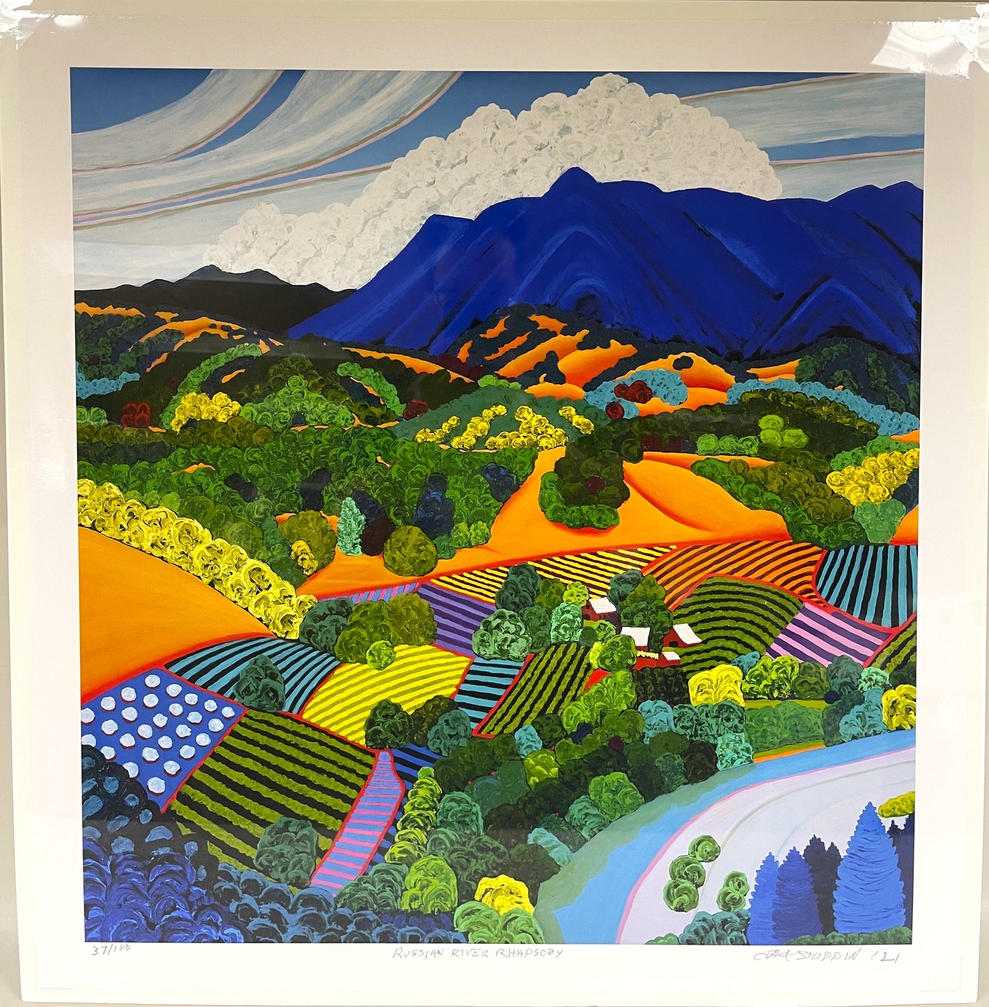 Lithograph- Russian River Rhapsody