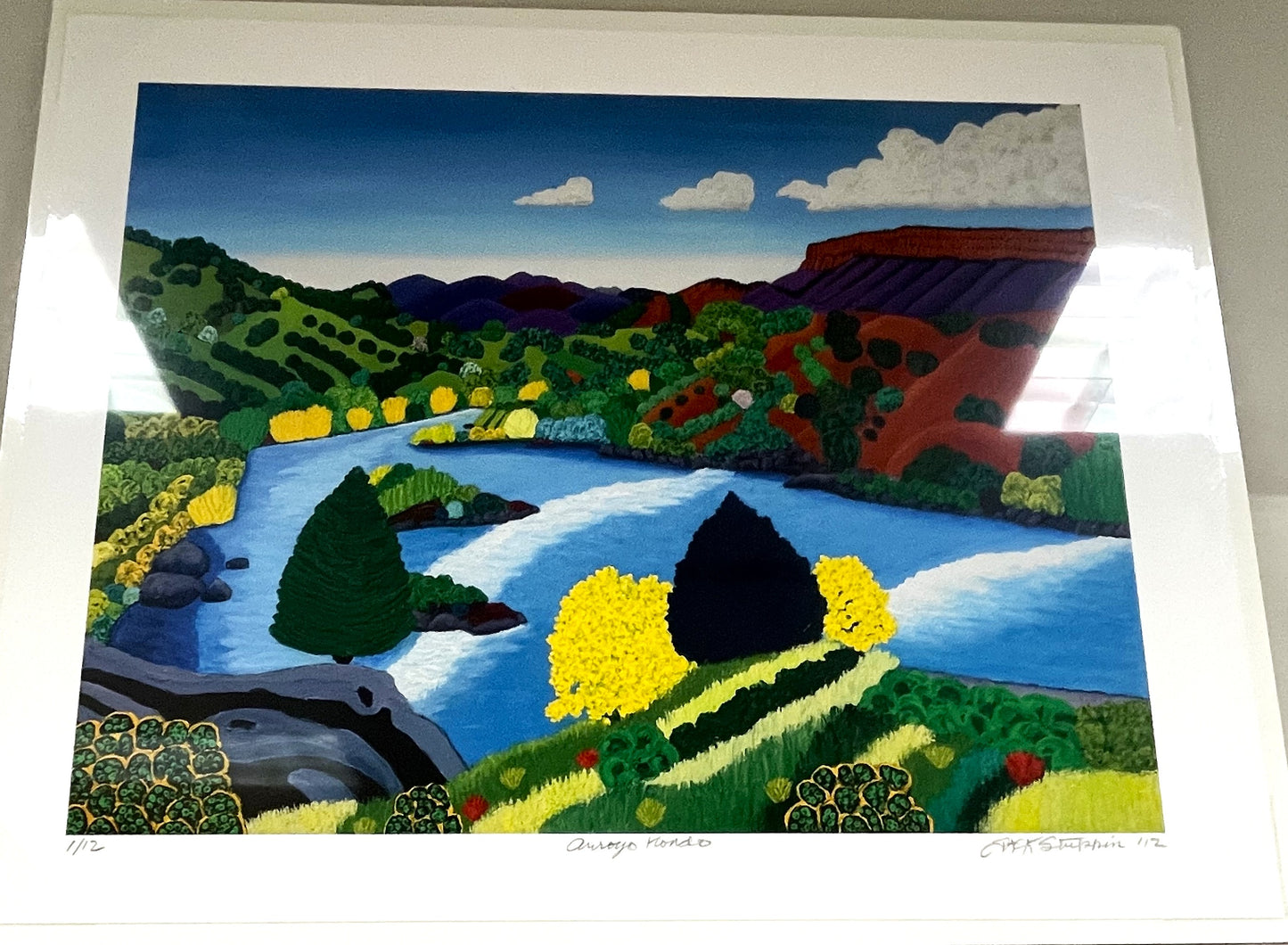 Lithograph- Arroyo Hondo