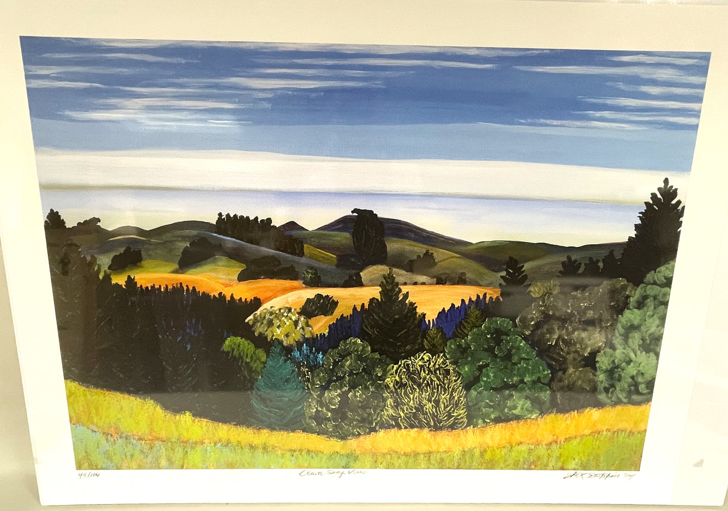 Lithograph- Ocean Song View